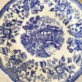 English dessert plate