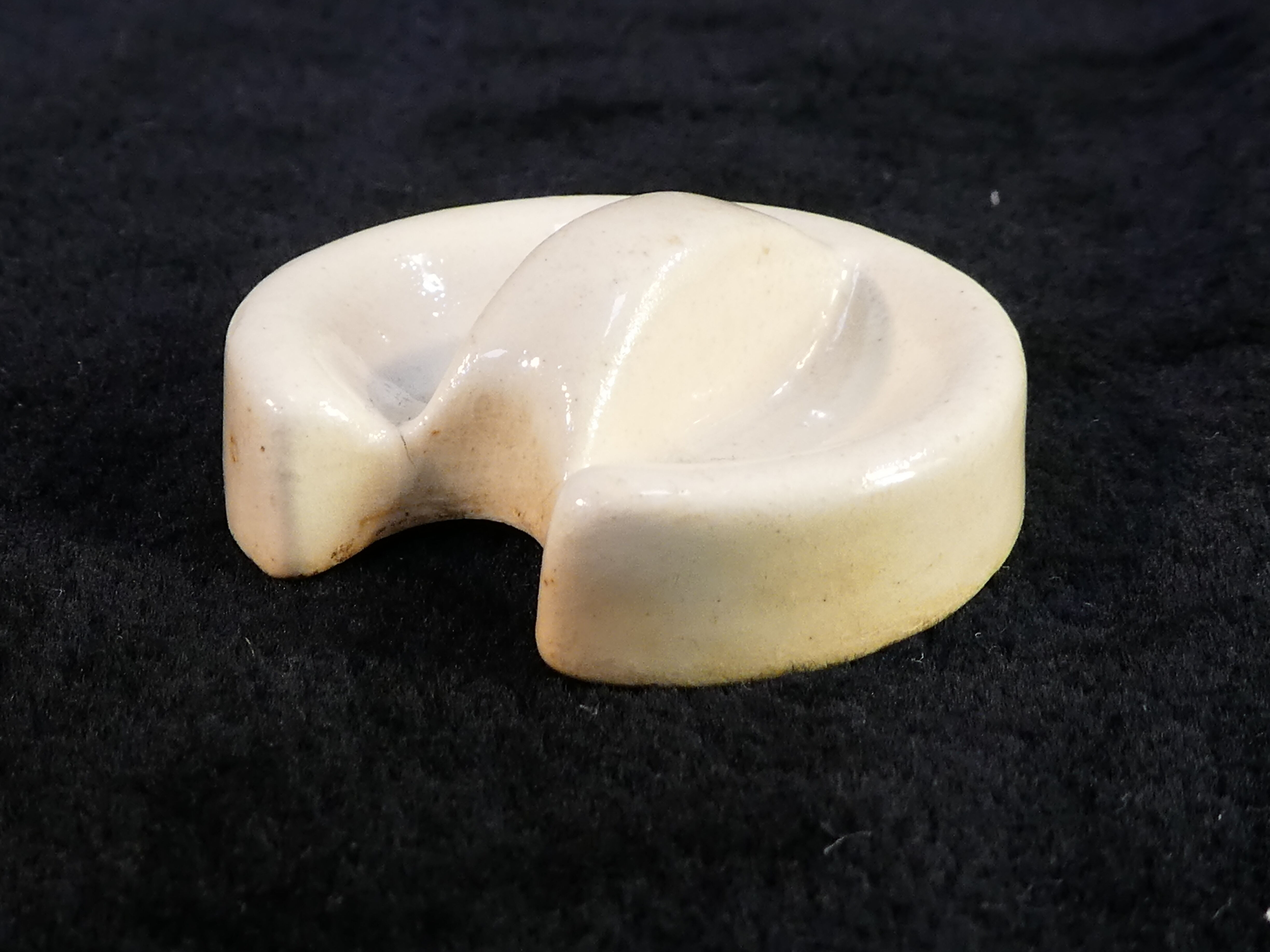 Advertising mustard maker dessaux fil in digoin sarreguemines faiences