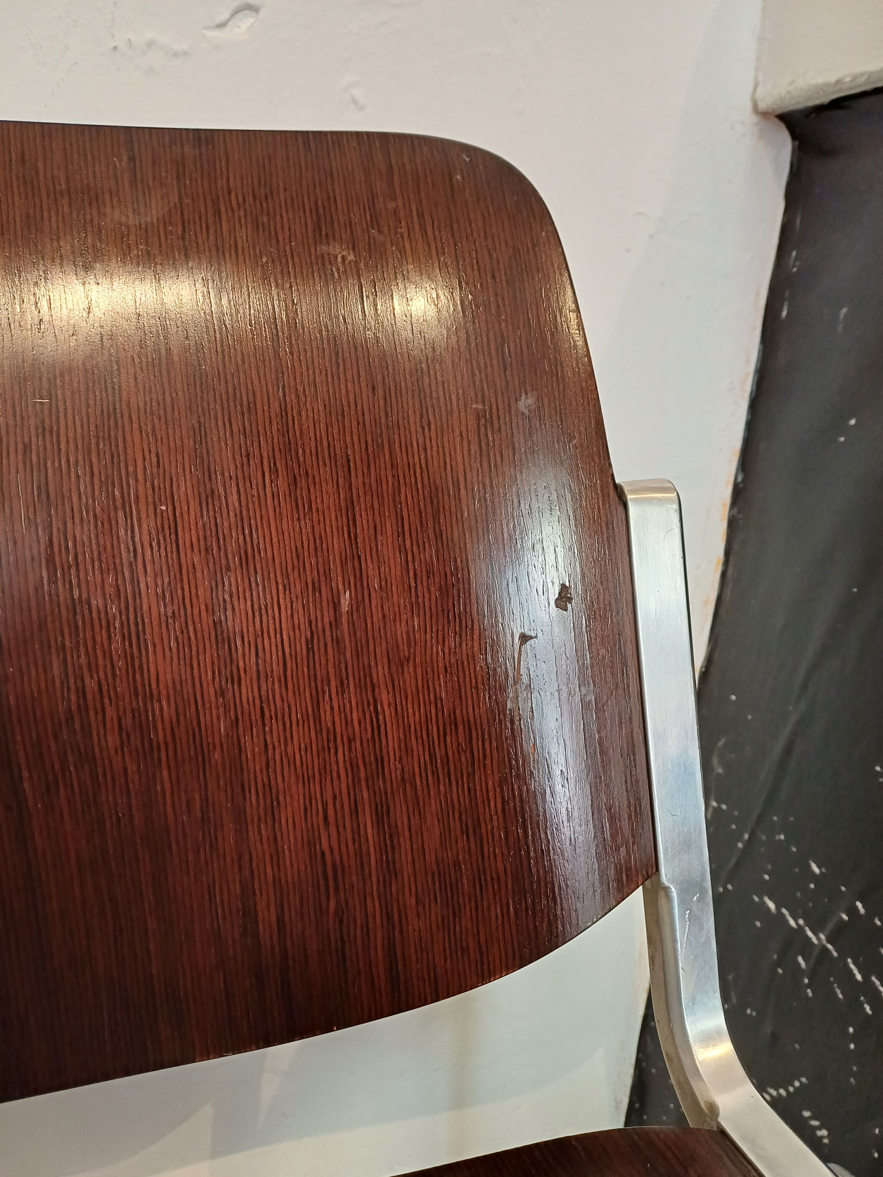 Set of 2 office chairs DSC 106 design Piretti for Castelli, 1965