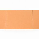 Vintage orange Formica table – 1980s – Retro design