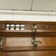 Napoleon III wardrobe in walnut, late 19th century, 3 mirrors, marble.