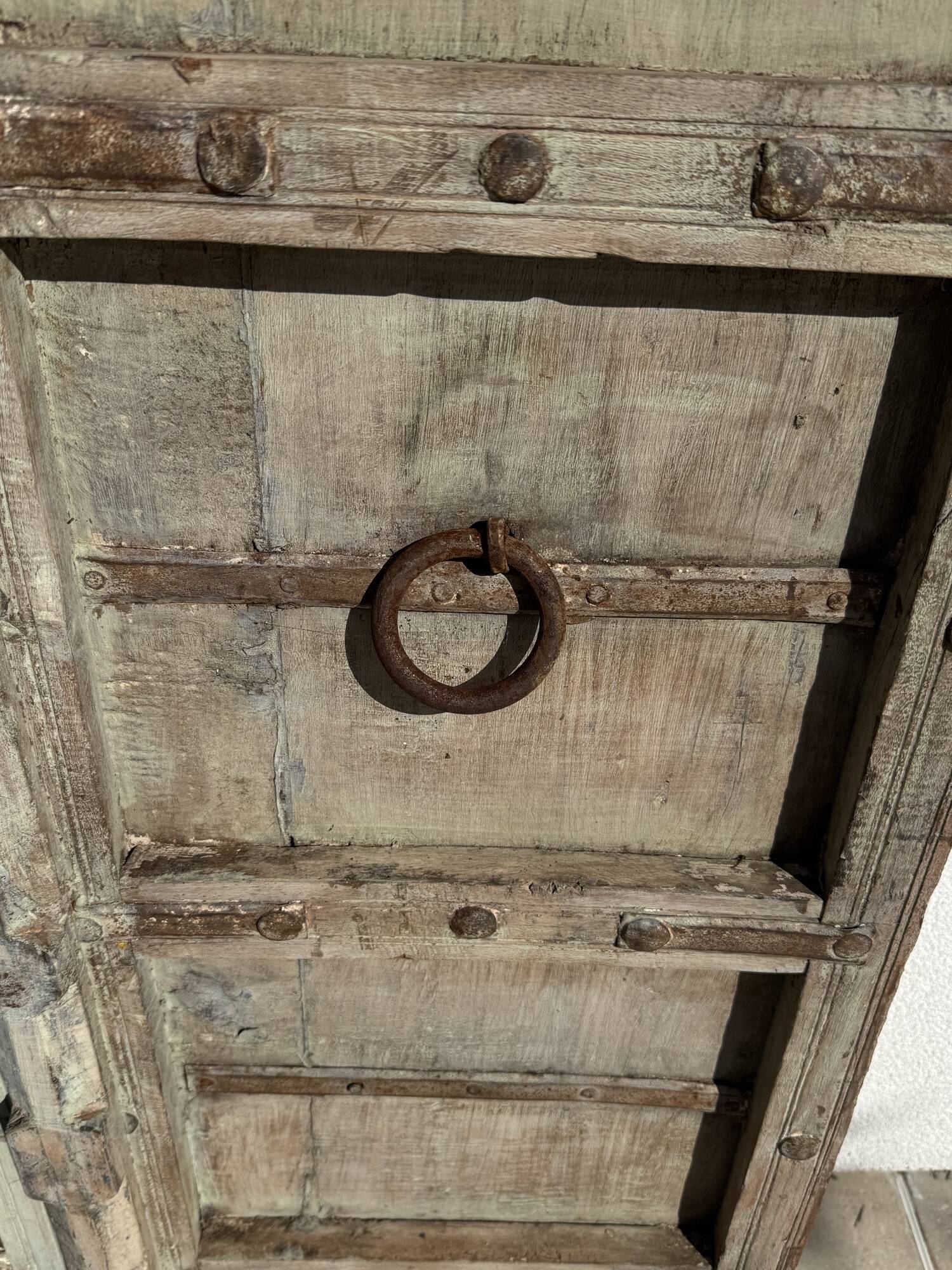 Ancienne paire de portes indiennes debut du XIX eme siecle