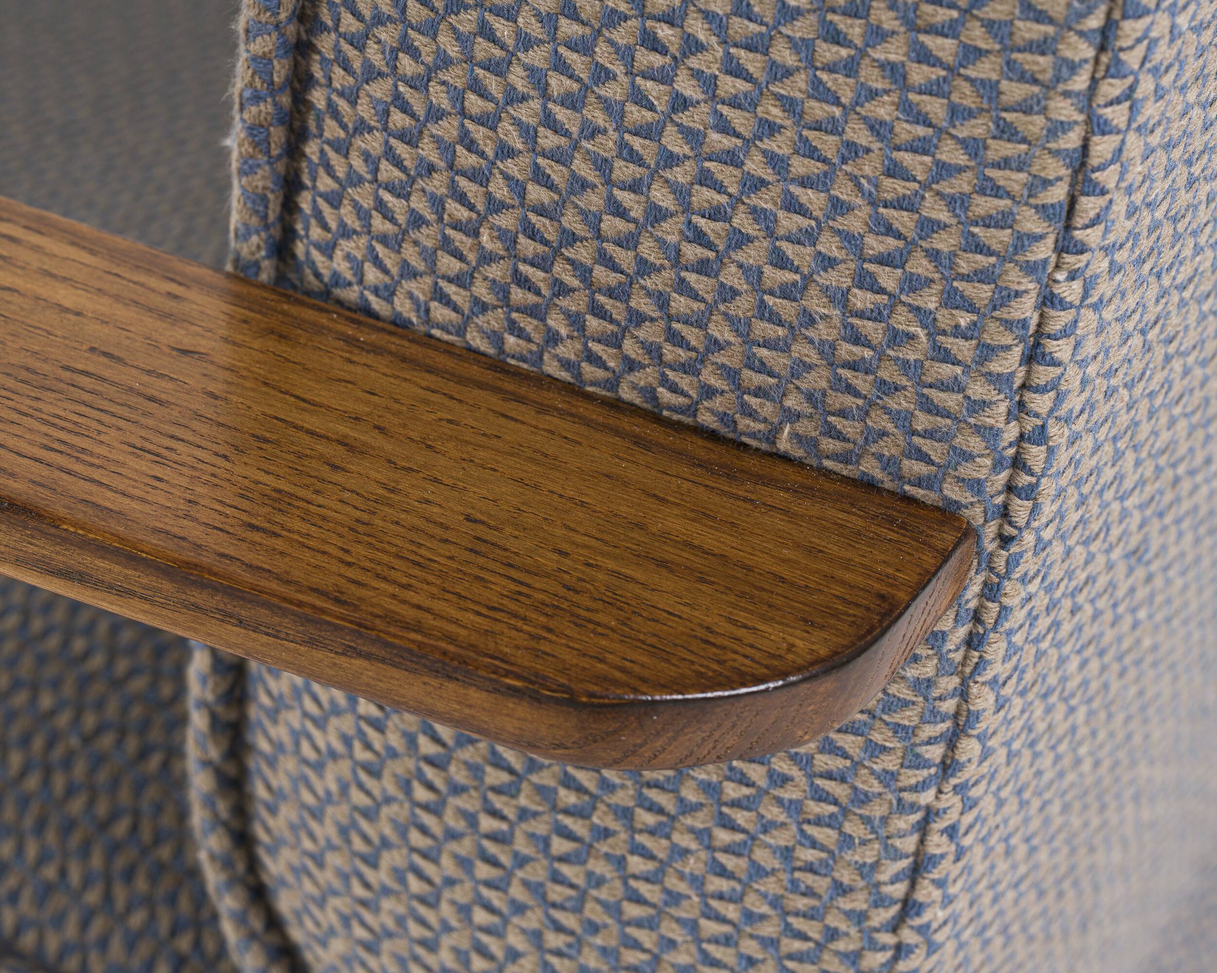 Fauteuil Tchécoslovaque vintage années 60