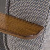 Fauteuil Tchécoslovaque vintage années 60