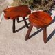 Round tripod stool
