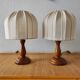 Paire de lampes de chevet de style scandinave, 1990