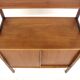 Commode-bibliothèque scandinave en teck, Suède, 1950