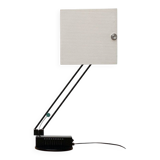 Postmodern table lamp W.O. by Sacha Ketoff for Aluminor, France, 1980s