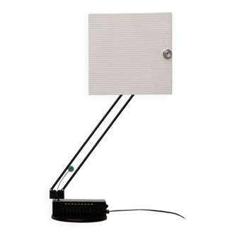 Postmodern table lamp W.O. by Sacha Ketoff for Aluminor, France, 1980s