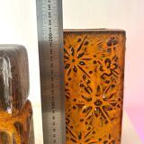 Vase Duo from the East and West German pottery history – East German pottery meets West German pottery