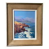 Framed “Cap Ferrat” oil painting