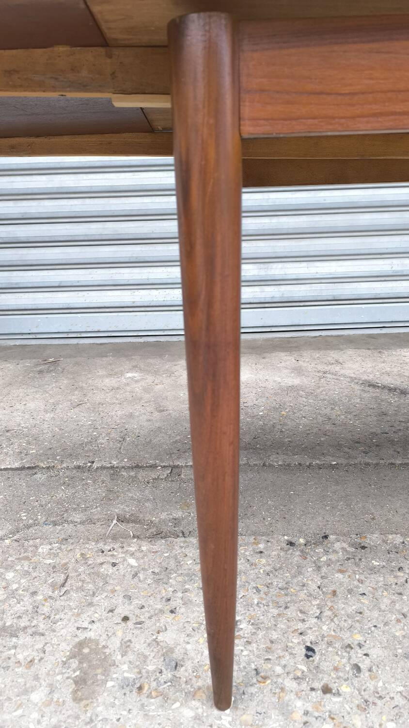Scandinavian teak table from the 60s