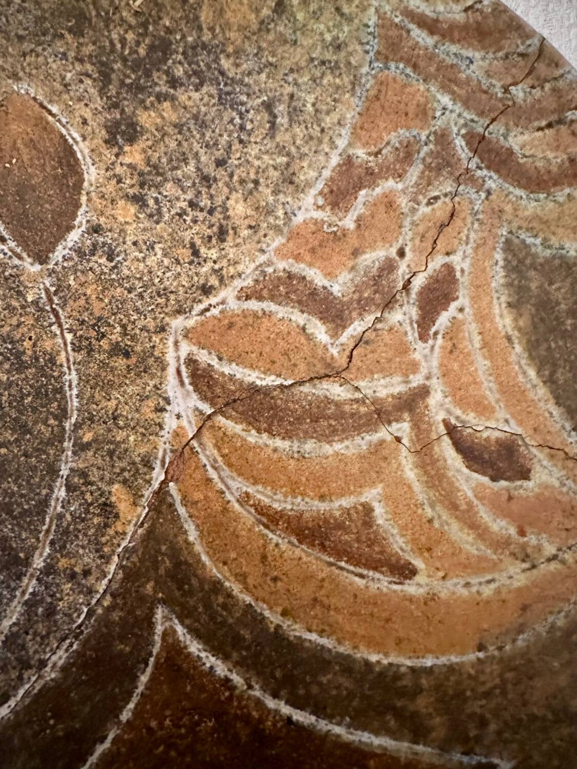 Ceramic plate by Bernard Buffat