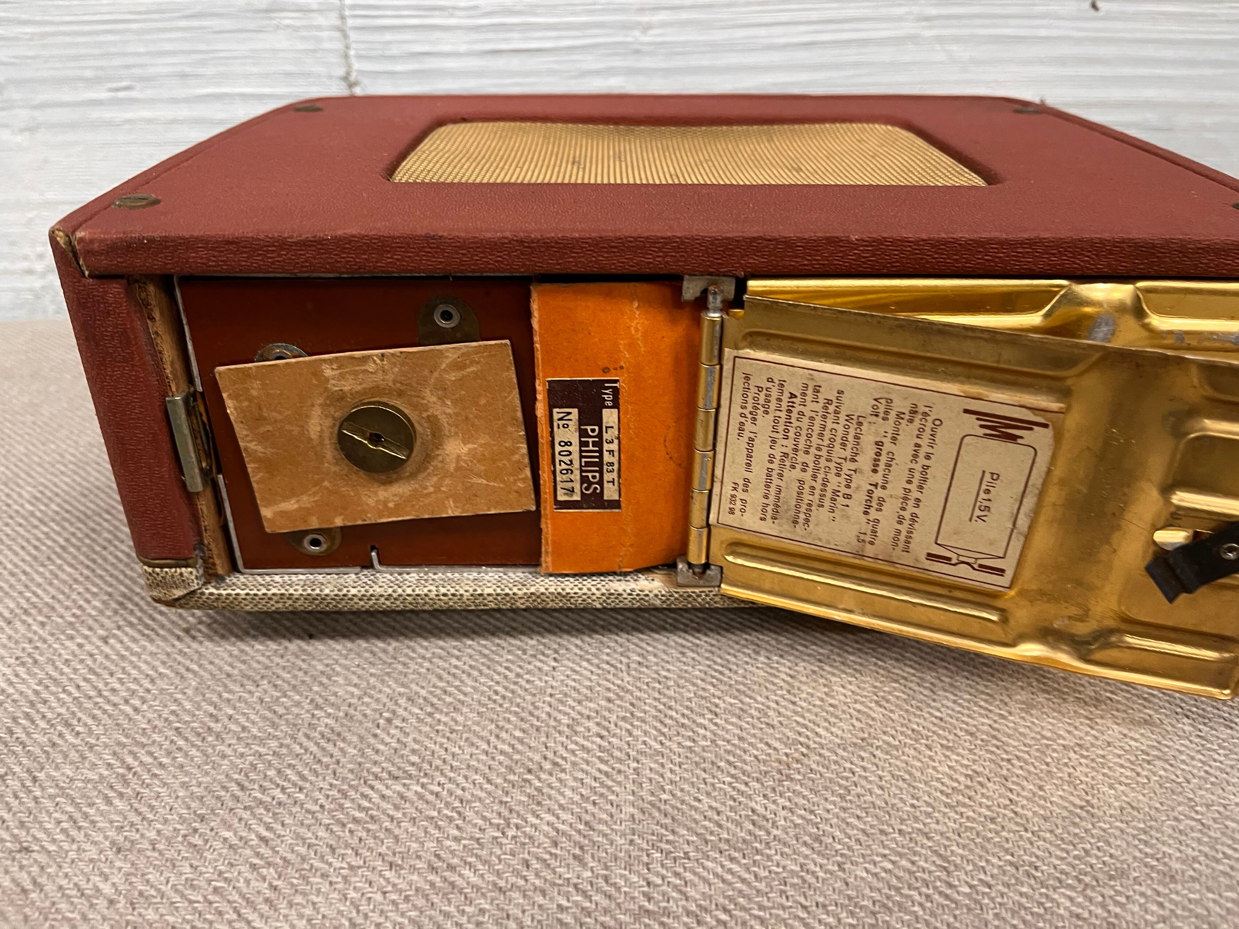 Vintage Philips radio