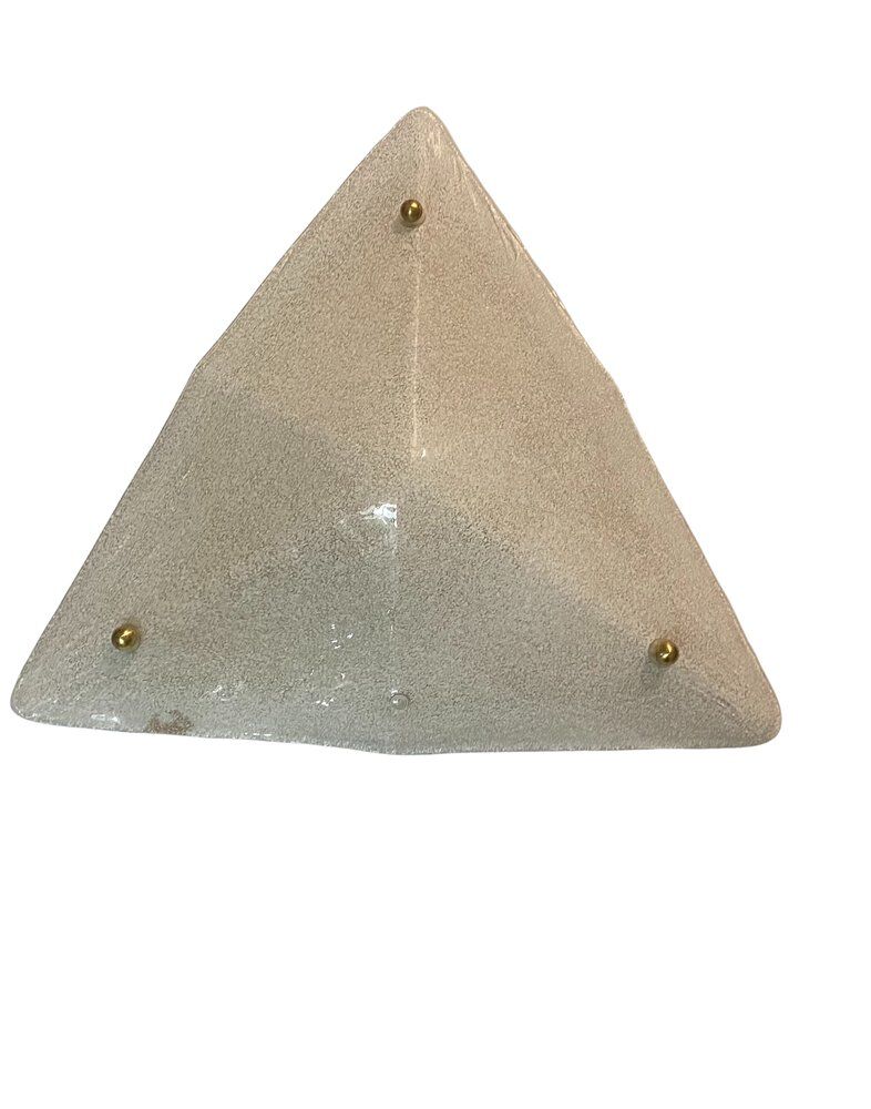 Plafonnier italien en verre de Murano de La Murrina