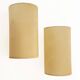 Mid-Century Rattan Wall Sconces — Louis Sognot Style