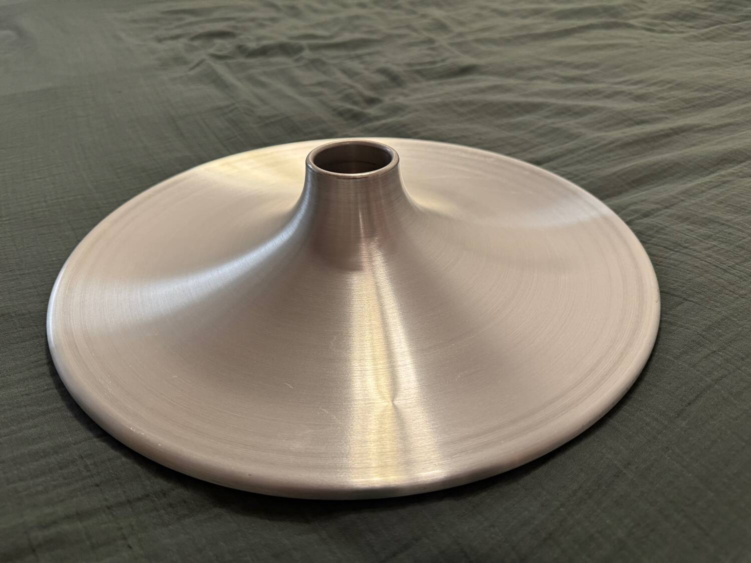 Modernist silver wall light(s)