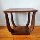 Art Deco wooden side table, circa 1940