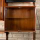 A Danish modular teak shelf, Poul Cadovius for Cado 1960 - 160 cm.