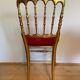 Chaise de salle à manger Chiavari italienne du 19ème siècle