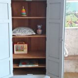 Light blue Parisian wardrobe