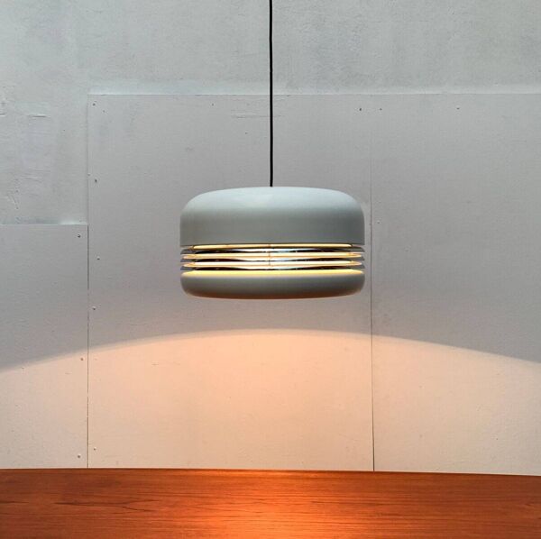 Lampe suspension allemande vintage modèle 5526 de style Space Age par Alfred Kalthoff pour Staff Leuchten, années 1970, lot de 2