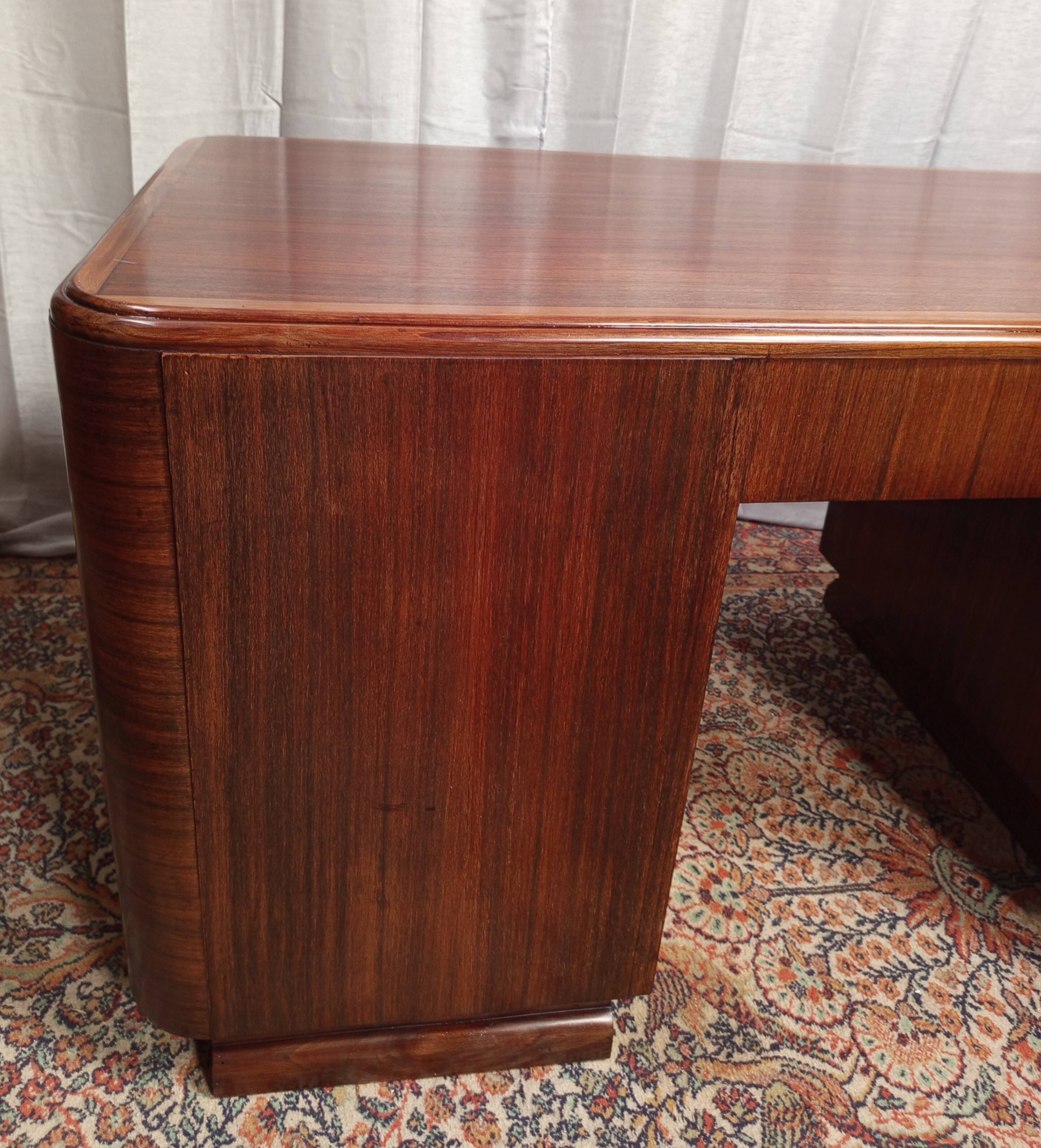 Bureau Art Déco en palissandre