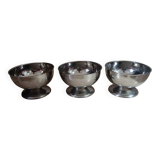 Set of 3 steel cups