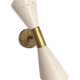White butterfly wall lamp