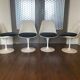 115 Tulip dining chairs by Eero Saarinen for Knoll Inc. / Knoll International