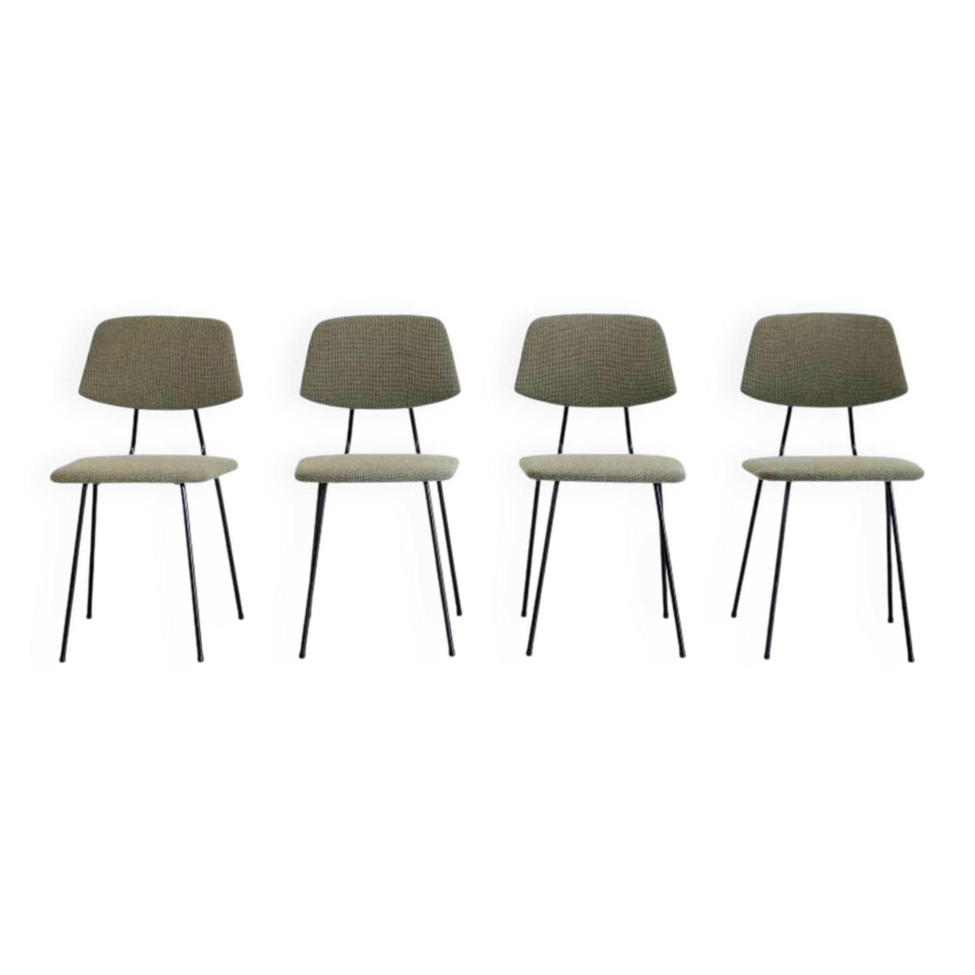 Ensemble de 4 chaises Rudolf Wolf pour Elsrijk