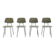 Ensemble de 4 chaises Rudolf Wolf pour Elsrijk