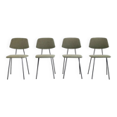 Set of 4 Rudolf Wolf chairs for Elsrijk