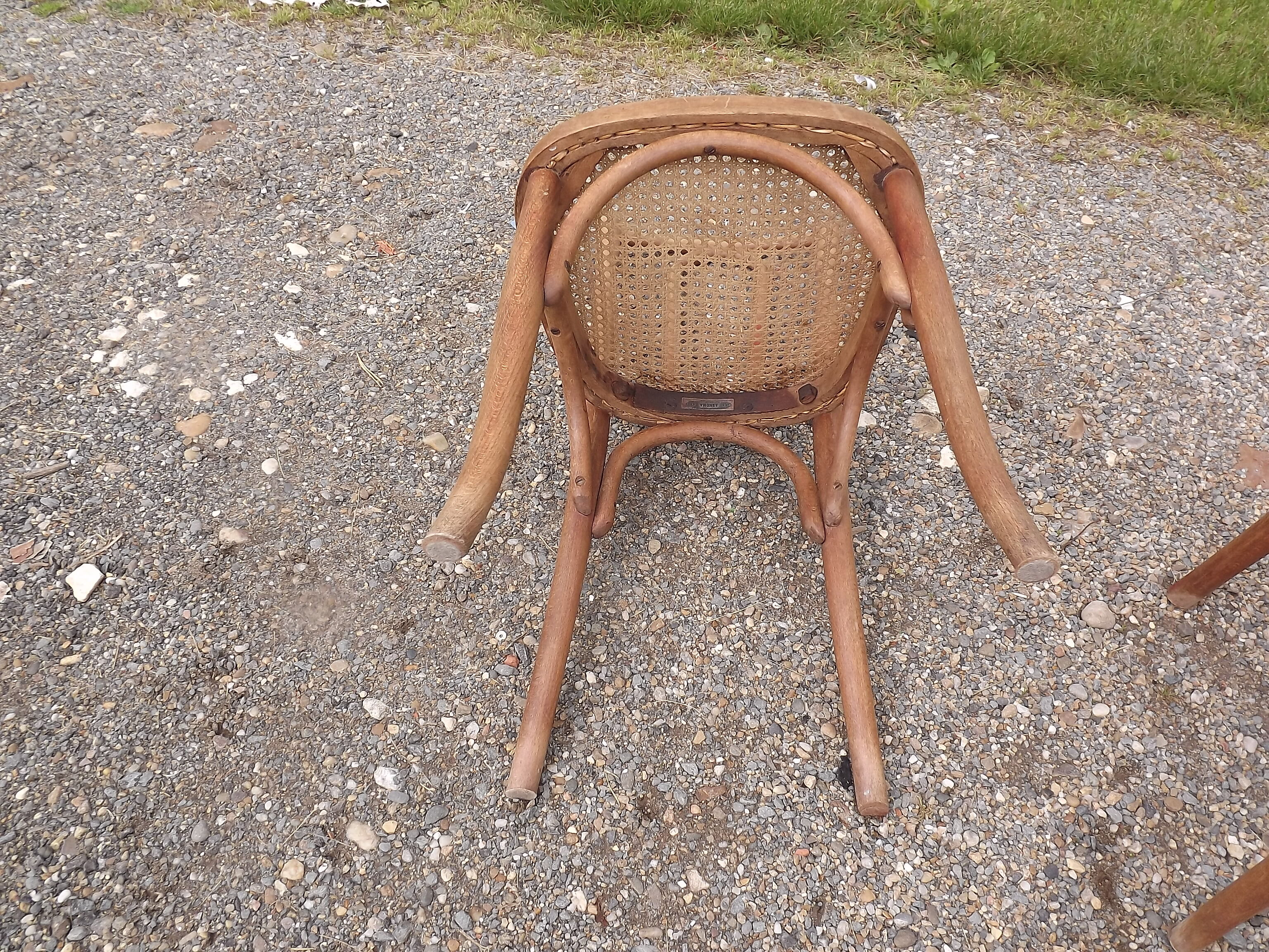 Pair of  Thonet chairs