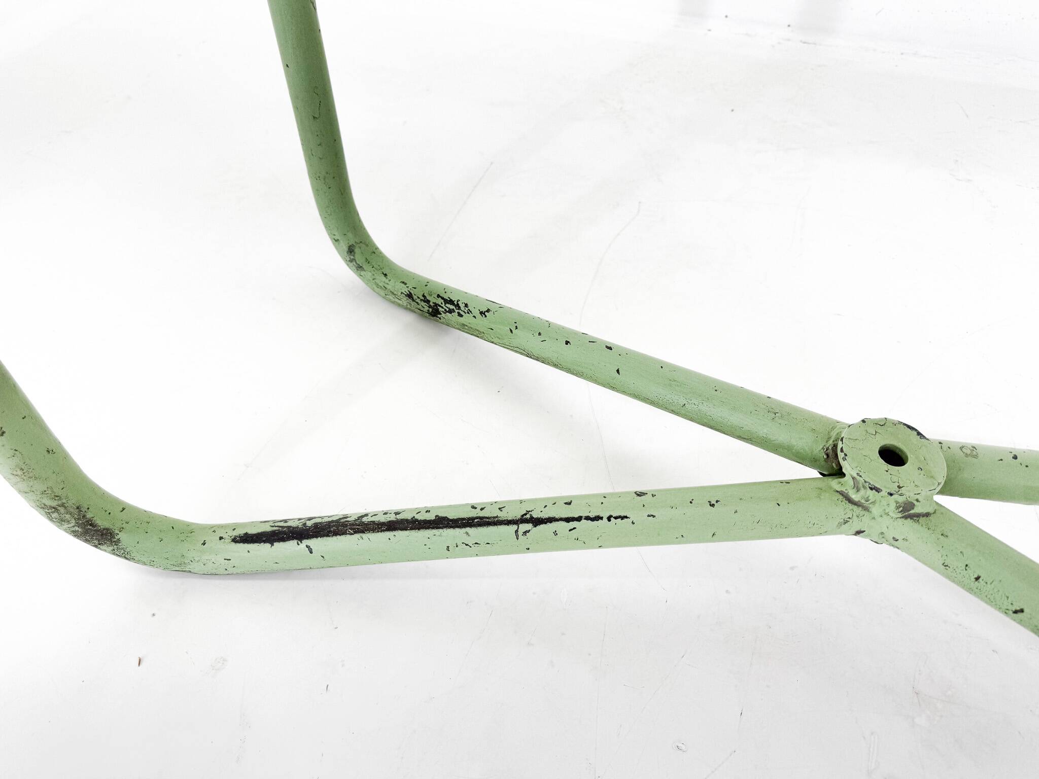 Vintage industrial console table or side table, czechoslovakia