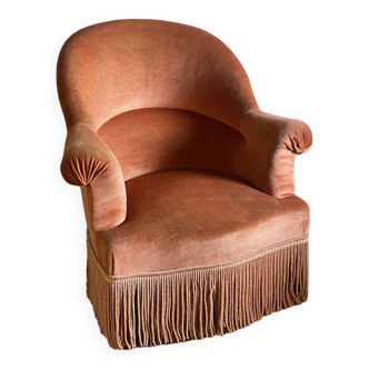 Fauteuil crapaud vintage