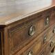 Louis XVI period chest of drawers in walnut, oak and fir, 18th century