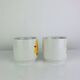2 porcelain cups Tognana Italy seventies, flowers