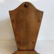 Vintage magazine rack in wood and caning, 50s