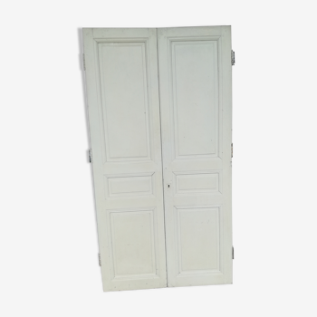 Double old doors