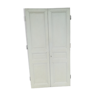 Double old doors