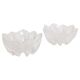 Pair of decorative transparent glass bowls designed by Jan Sylwester Drost, Europe, 1960s.