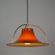 Danish vintage pendant lamp Single by Jo Hammerborg, Fog & morup, 1977