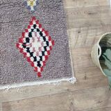 Azilal Berber rug in handmade wool 306 X 190 CM