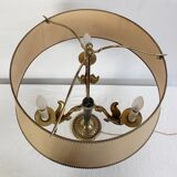 Lampe en laiton doré, style empire - début XXe