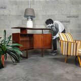 Scandinavian teak bar by Turnidge England 1960s