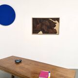 Abstract diptych "deconstructed architecture", France 1970