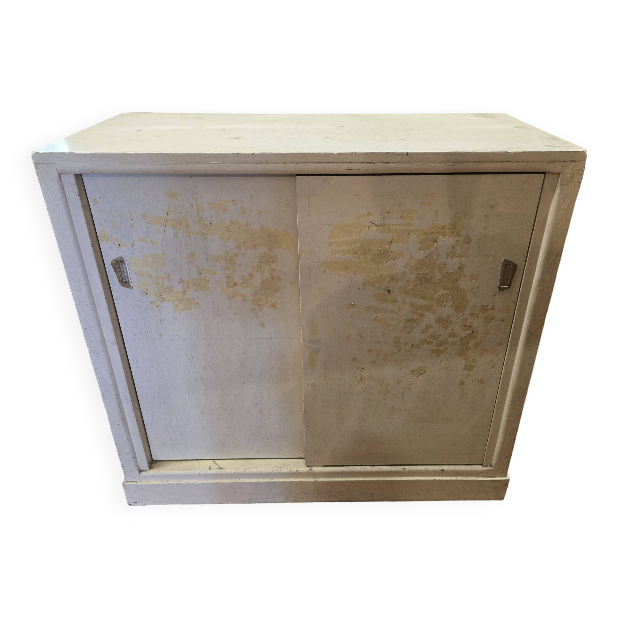 Meuble de métier à portes coulissantes