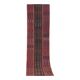 Vintage Turkish hallway rug 123x435 cm