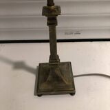 Brass floor lamp